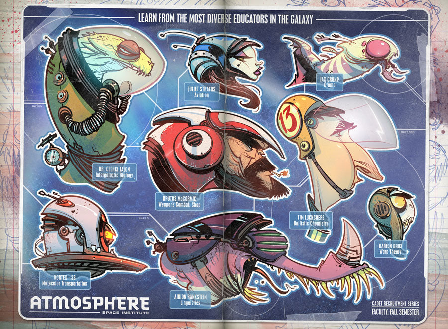 The Monster Volume - Signed First with Drawings, A Separate Drawing, Slipcase and other Kickstarter Extras