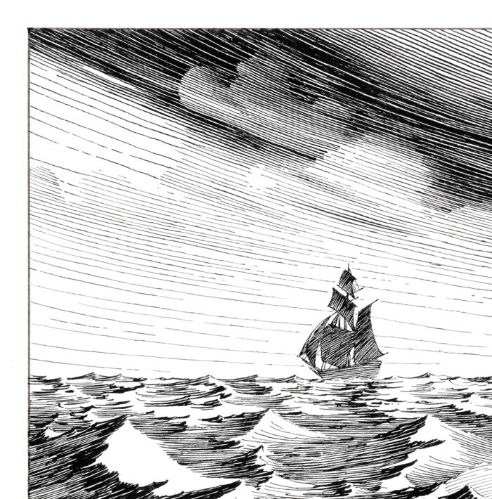 Frankenstein "Lost in Darkness and Distance" Artist Edition - Limited Edition Print