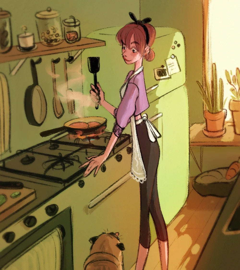 Asterism: Art & Sketches by Gina Nguyen - Signed with a Drawing