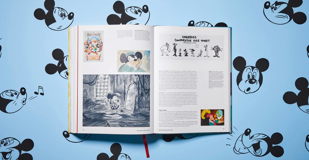 TASCHEN Books: Walt Disney's Mickey Mouse. The Ultimate History. 40th Ed.