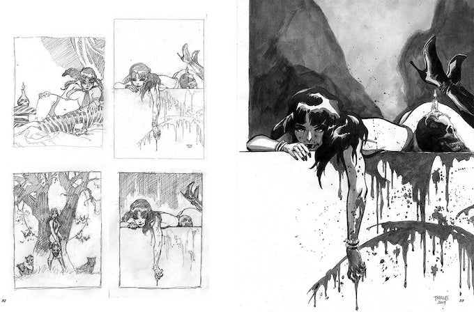 Tim Sale Sketchbook 2020 - Signed