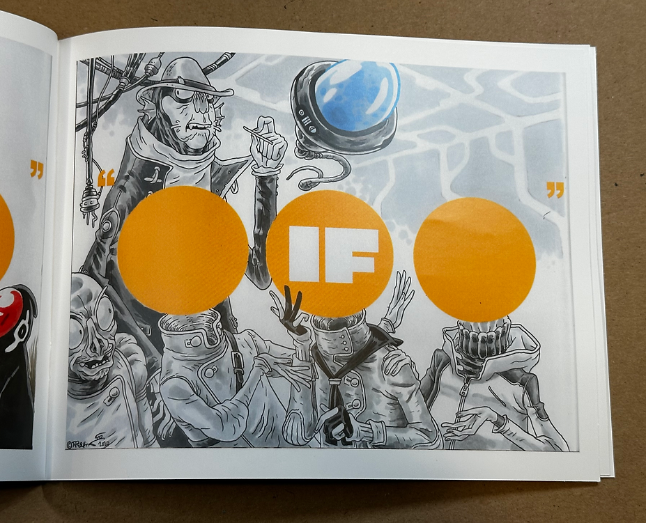 A Collection of Commissions from the Pages of If - Cyan Edition