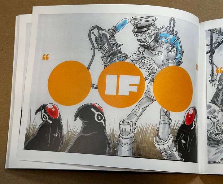 A Collection of Commissions from the Pages of If - Cyan Edition