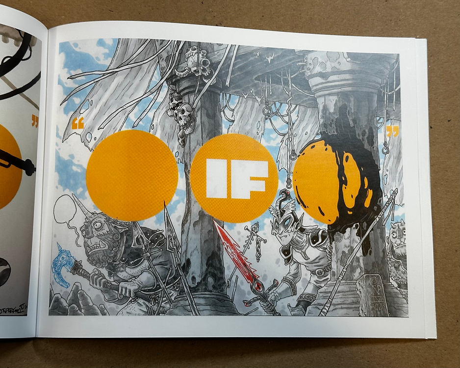 A Collection of Commissions from the Pages of If - Cyan Edition