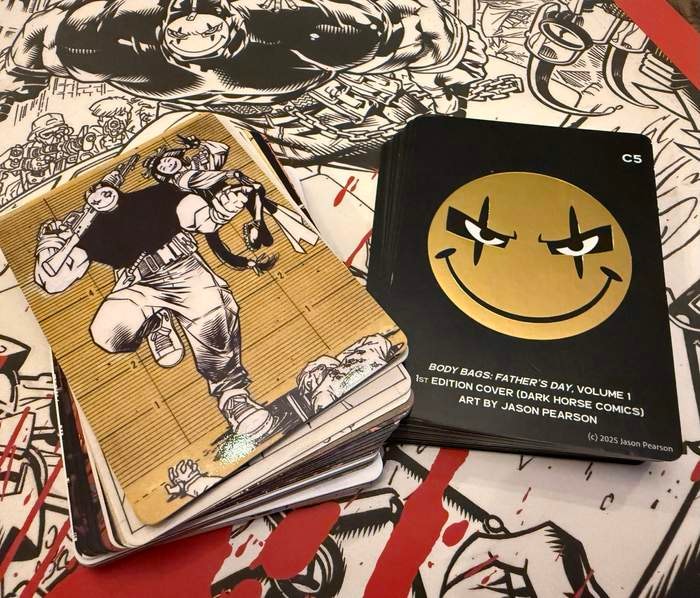 Jason Pearson's Body Bags Trading Card Set