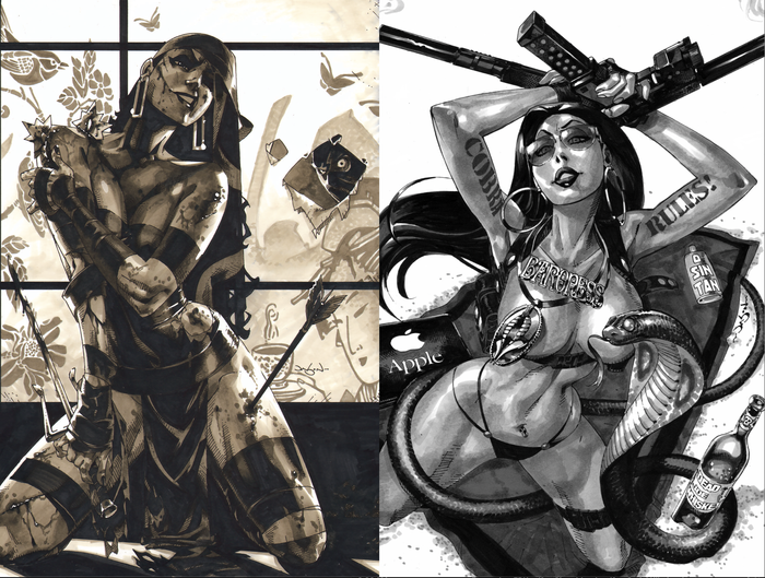 Locked & Loaded Sketchbook