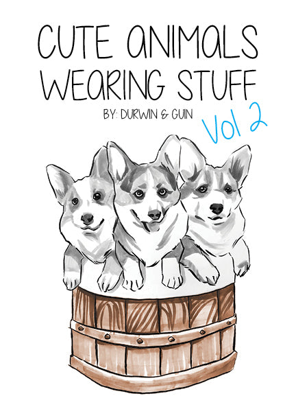 Cute Animals Wearing Stuff - 3 Volume Set