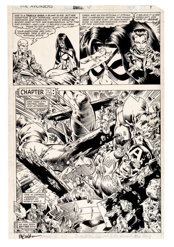 Michael Golden's Marvel Stories Artist's Edition