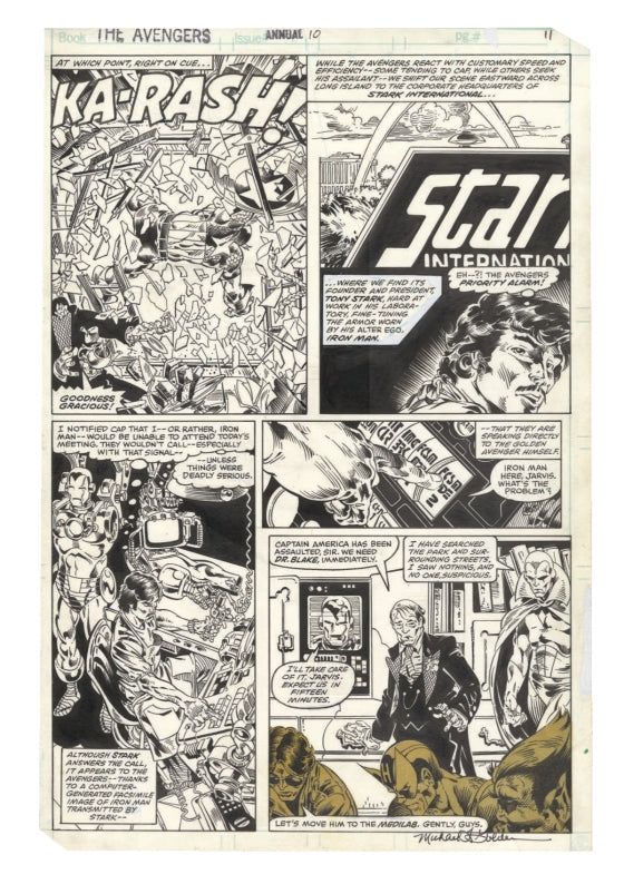 Michael Golden's Marvel Stories Artist's Edition