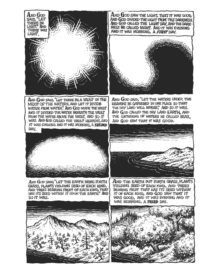 The Book of Genesis Illustrated by R. Crumb
