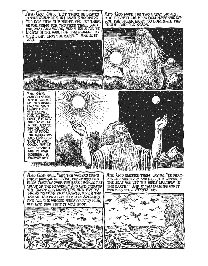 The Book of Genesis Illustrated by R. Crumb