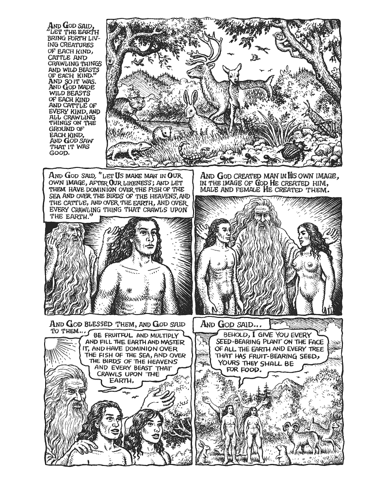 The Book of Genesis Illustrated by R. Crumb