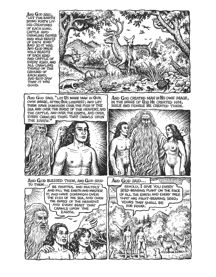 The Book of Genesis Illustrated by R. Crumb