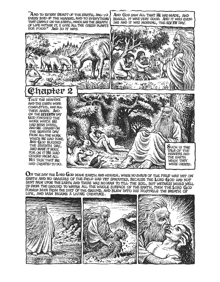 The Book of Genesis Illustrated by R. Crumb