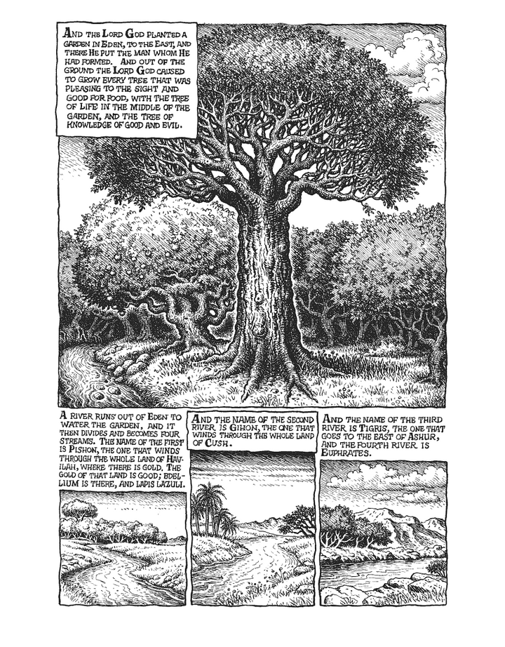 The Book of Genesis Illustrated by R. Crumb