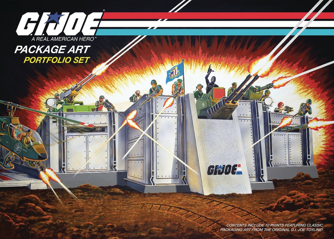 G.I. Joe Package Art Portfolio