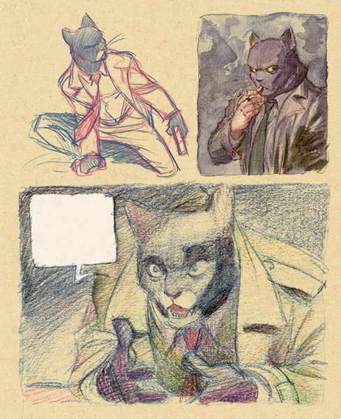 Guarnido Sketchbook