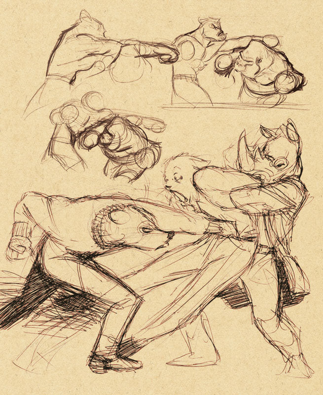 Guarnido Sketchbook