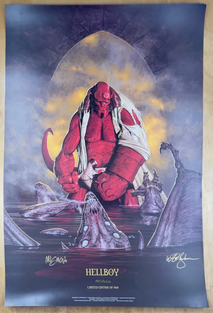 Hellboy - Signed & Numbered Print