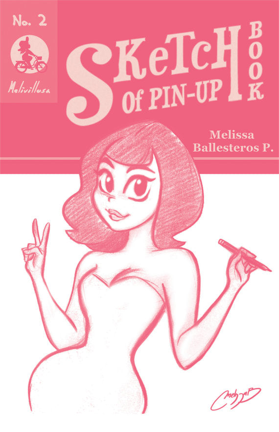 Sketchbook of Pin-Up No. 2 - Signed