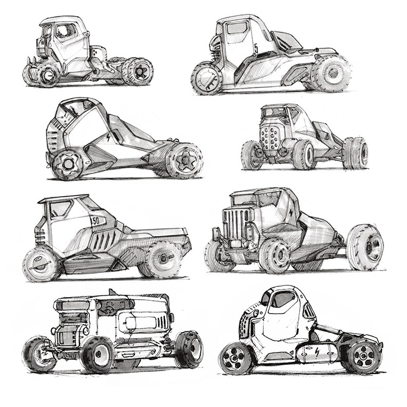 SRD Sketch Collection Vol. 3: Scott Robertson