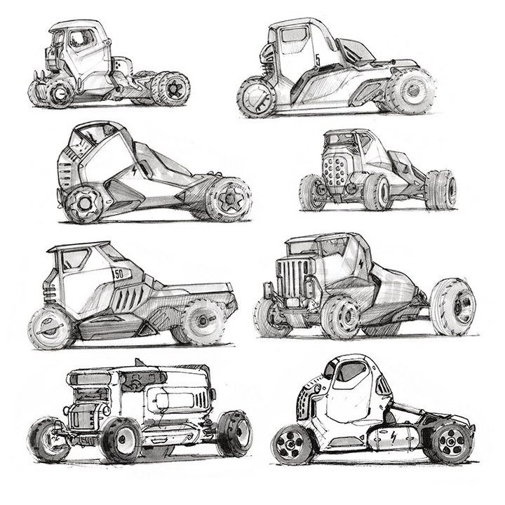 SRD Sketch Collection Vol. 3: Scott Robertson
