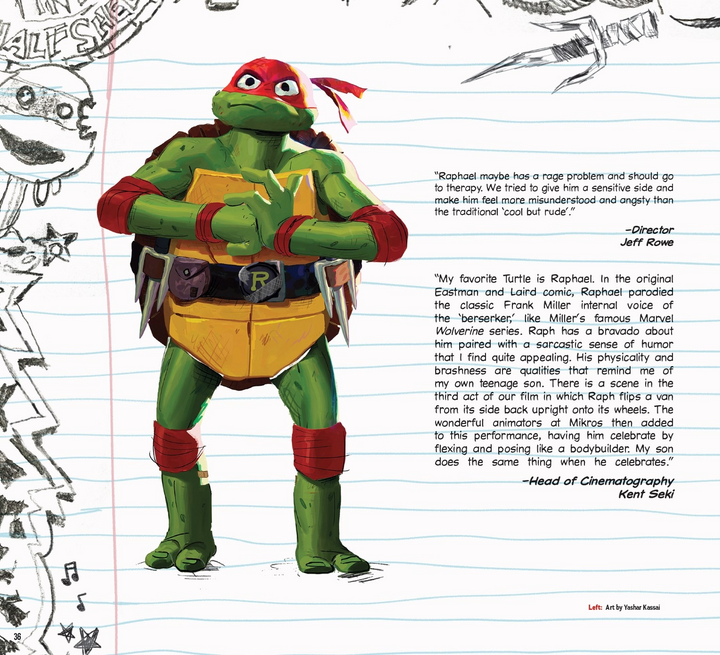 The Art of Teenage Mutant Ninja Turtles: Mutant Mayhem
