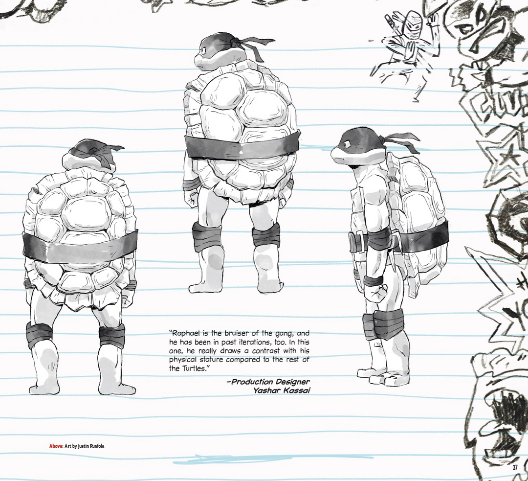 The Art of Teenage Mutant Ninja Turtles: Mutant Mayhem