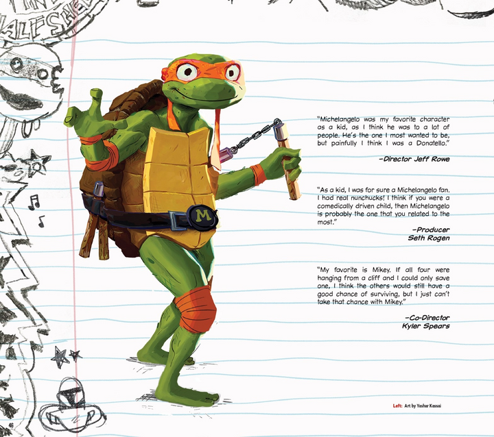 The Art of Teenage Mutant Ninja Turtles: Mutant Mayhem