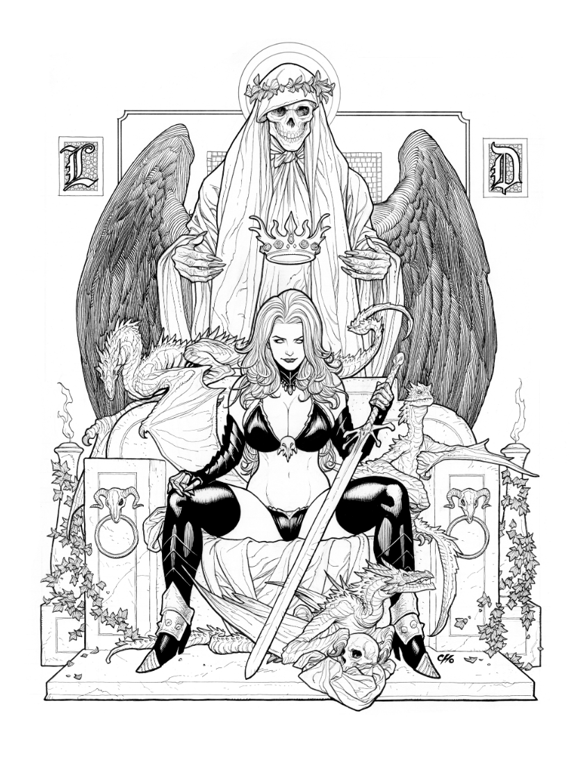 The Book of Outrage 6: The Art of Frank Cho - Signed