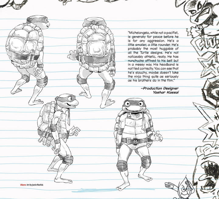 The Art of Teenage Mutant Ninja Turtles: Mutant Mayhem