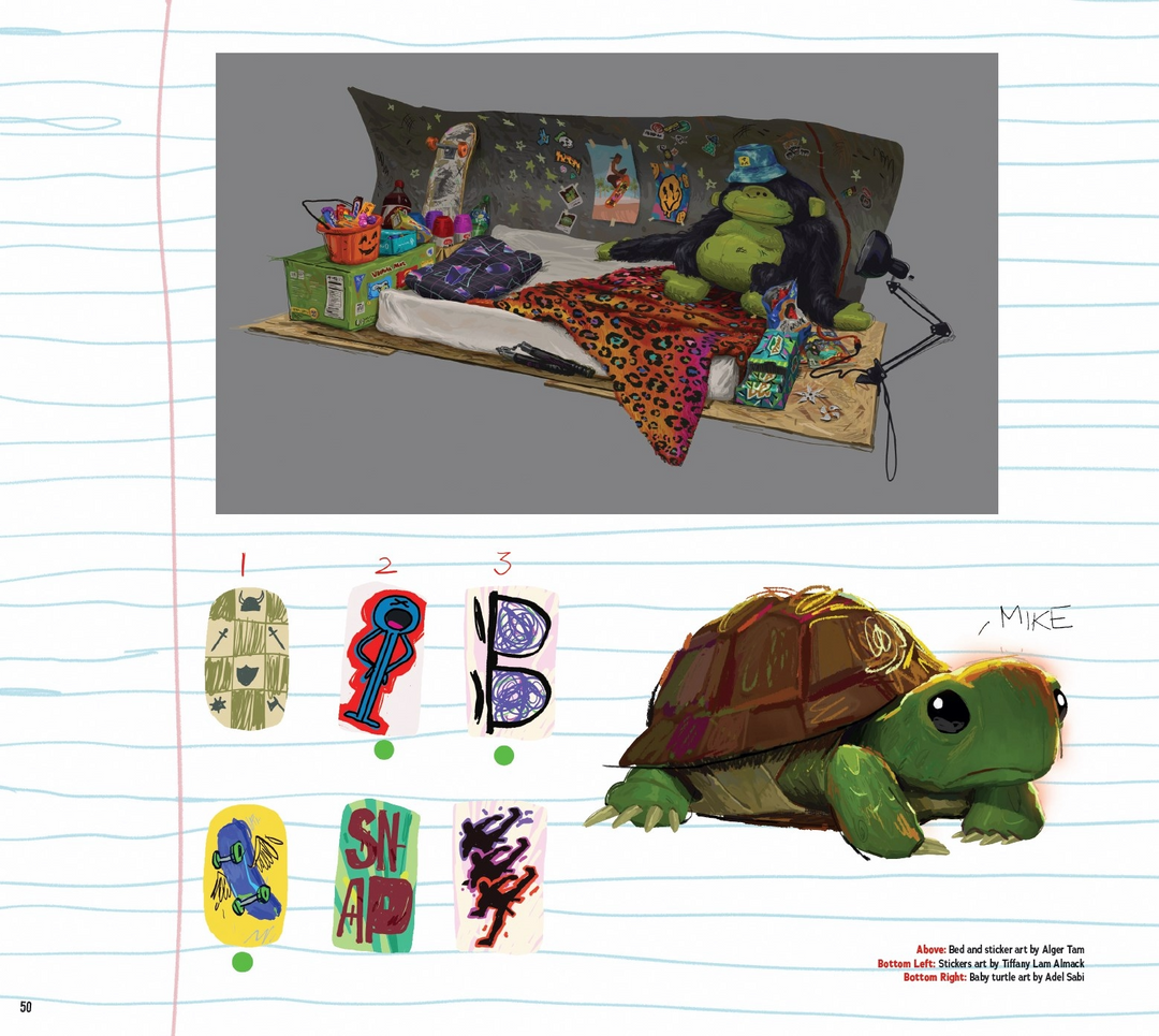 The Art of Teenage Mutant Ninja Turtles: Mutant Mayhem