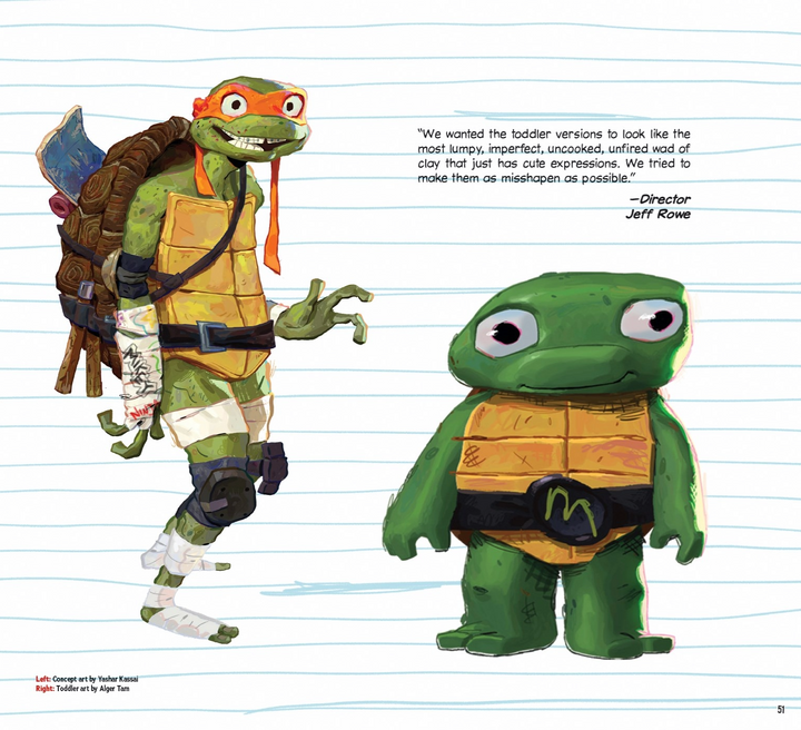 The Art of Teenage Mutant Ninja Turtles: Mutant Mayhem