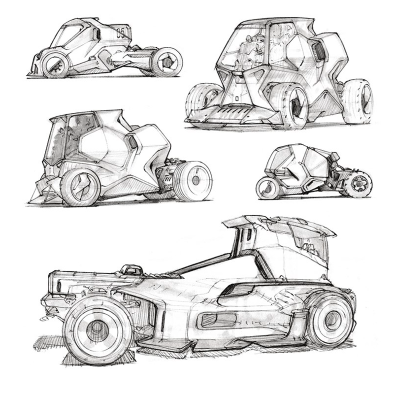 SRD Sketch Collection Vol. 3: Scott Robertson