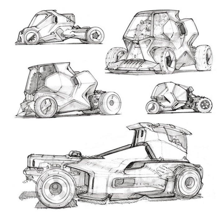 SRD Sketch Collection Vol. 3: Scott Robertson