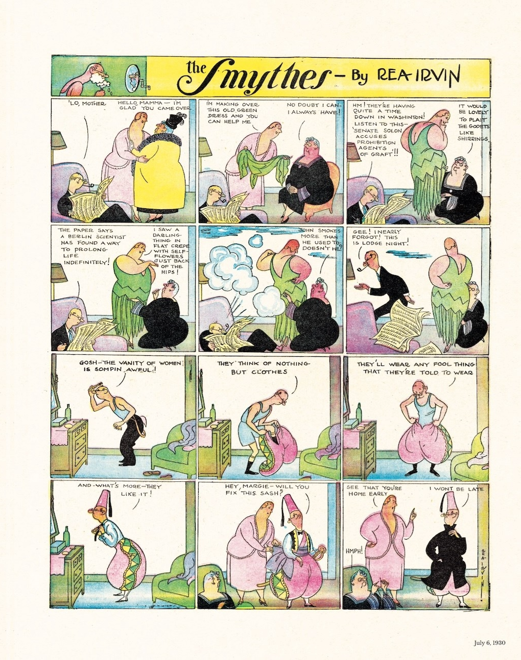 Rea Irvin's The Smythes