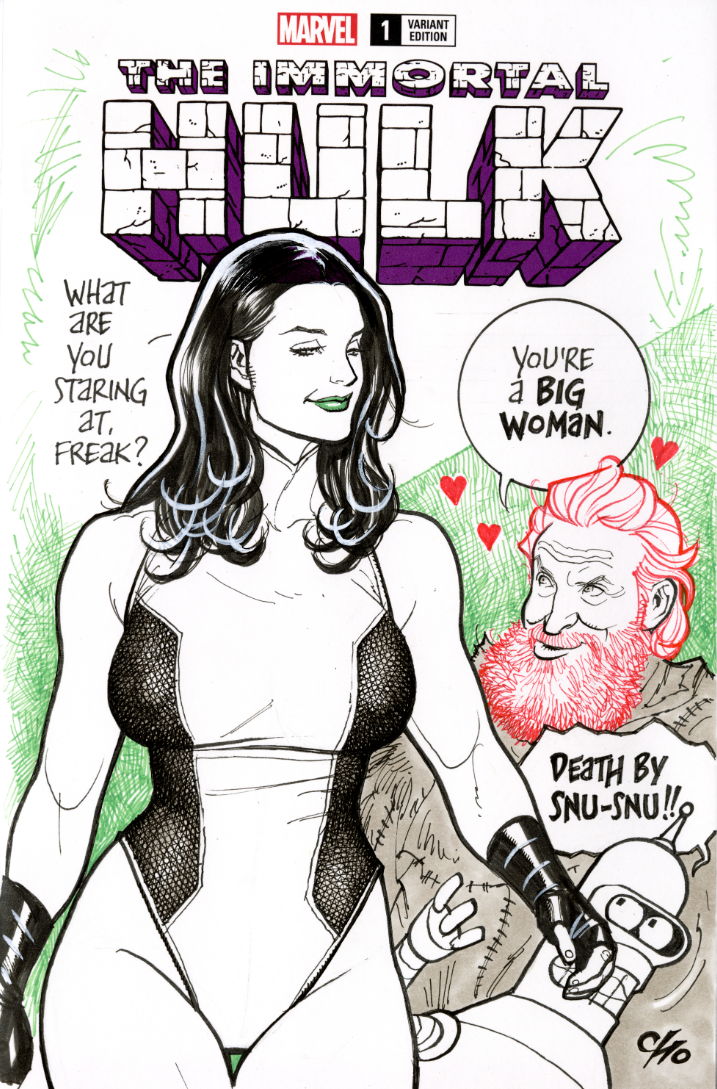 The Book of Outrage 6: The Art of Frank Cho - Signed