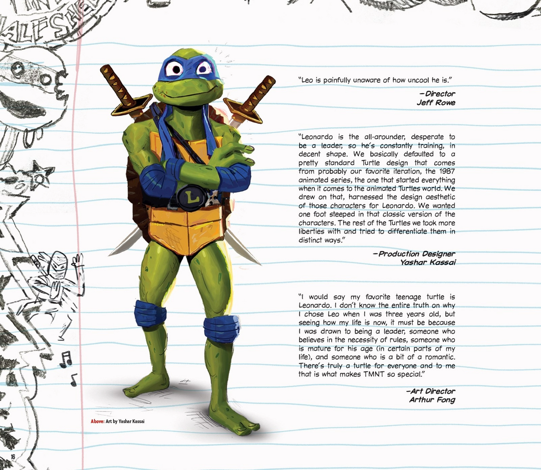 The Art of Teenage Mutant Ninja Turtles: Mutant Mayhem