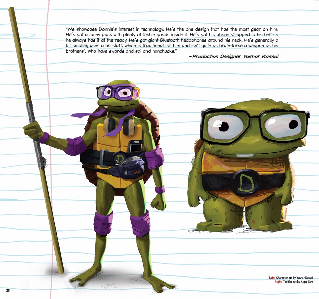 The Art of Teenage Mutant Ninja Turtles: Mutant Mayhem