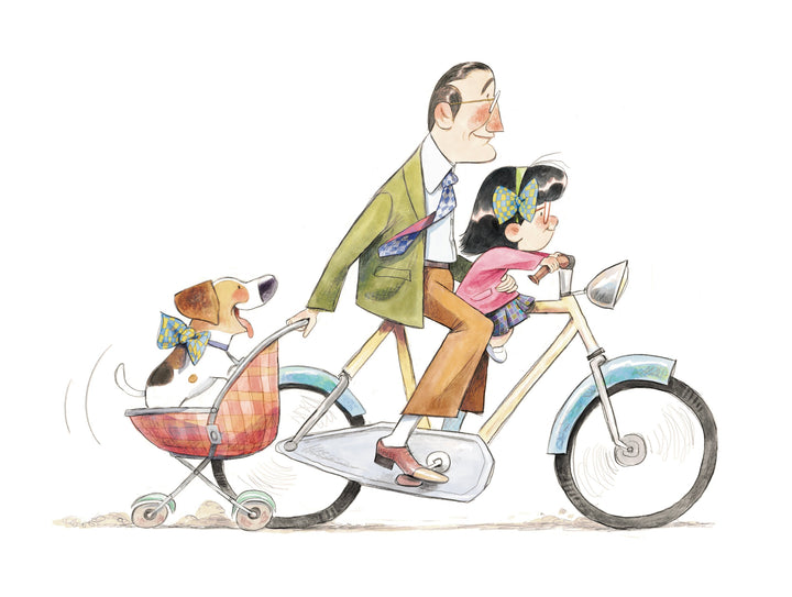 Dogs and Bikes - Signed