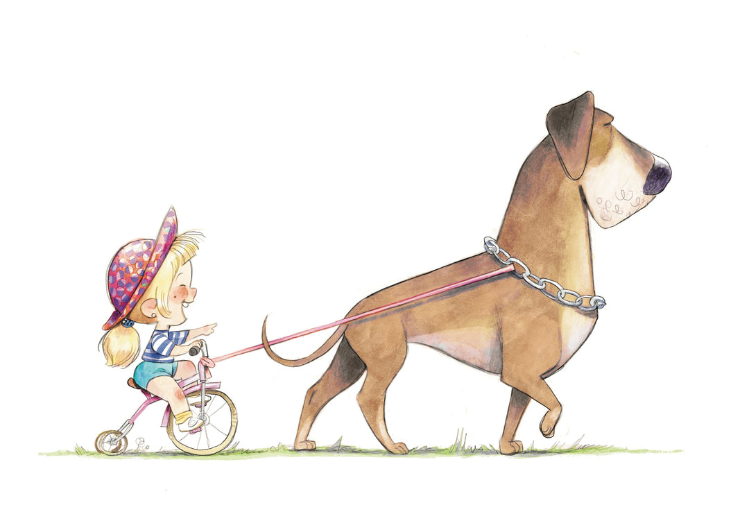 Dogs and Bikes - Signed