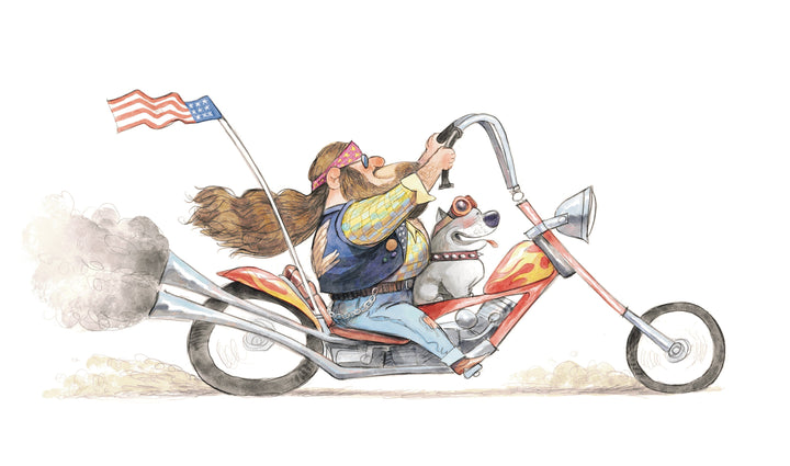 Dogs and Bikes - Signed