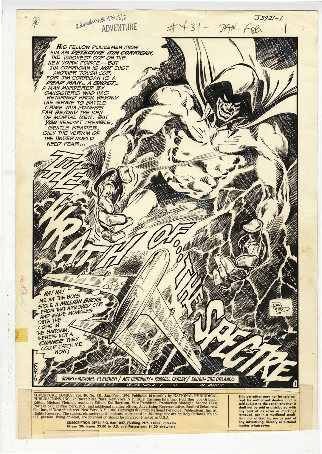 Jim Aparo's DC Classics Artists Edition