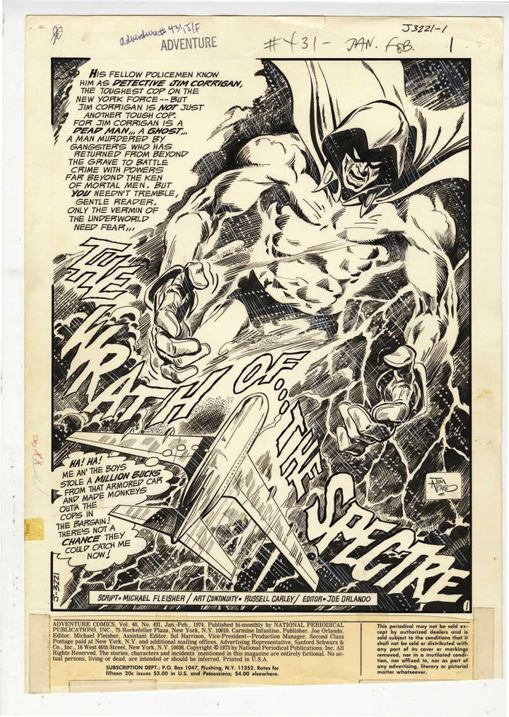 Jim Aparo's DC Classics Artists Edition