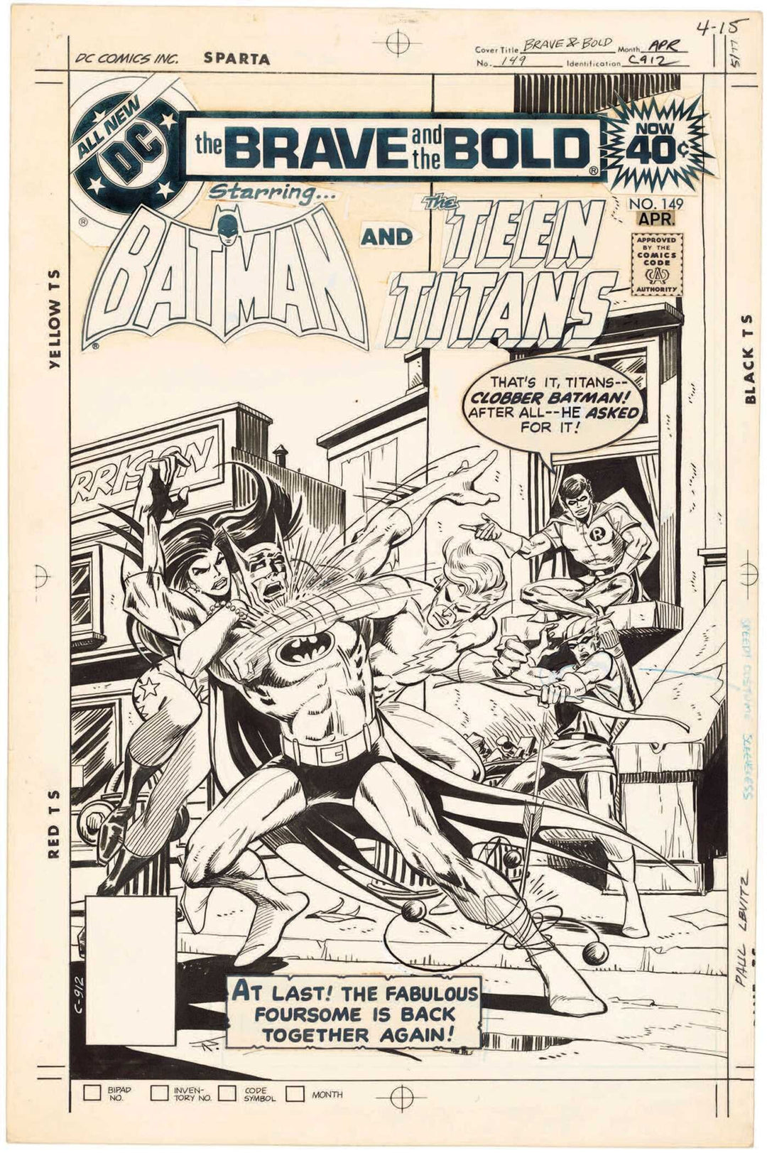 Jim Aparo's DC Classics Artists Edition