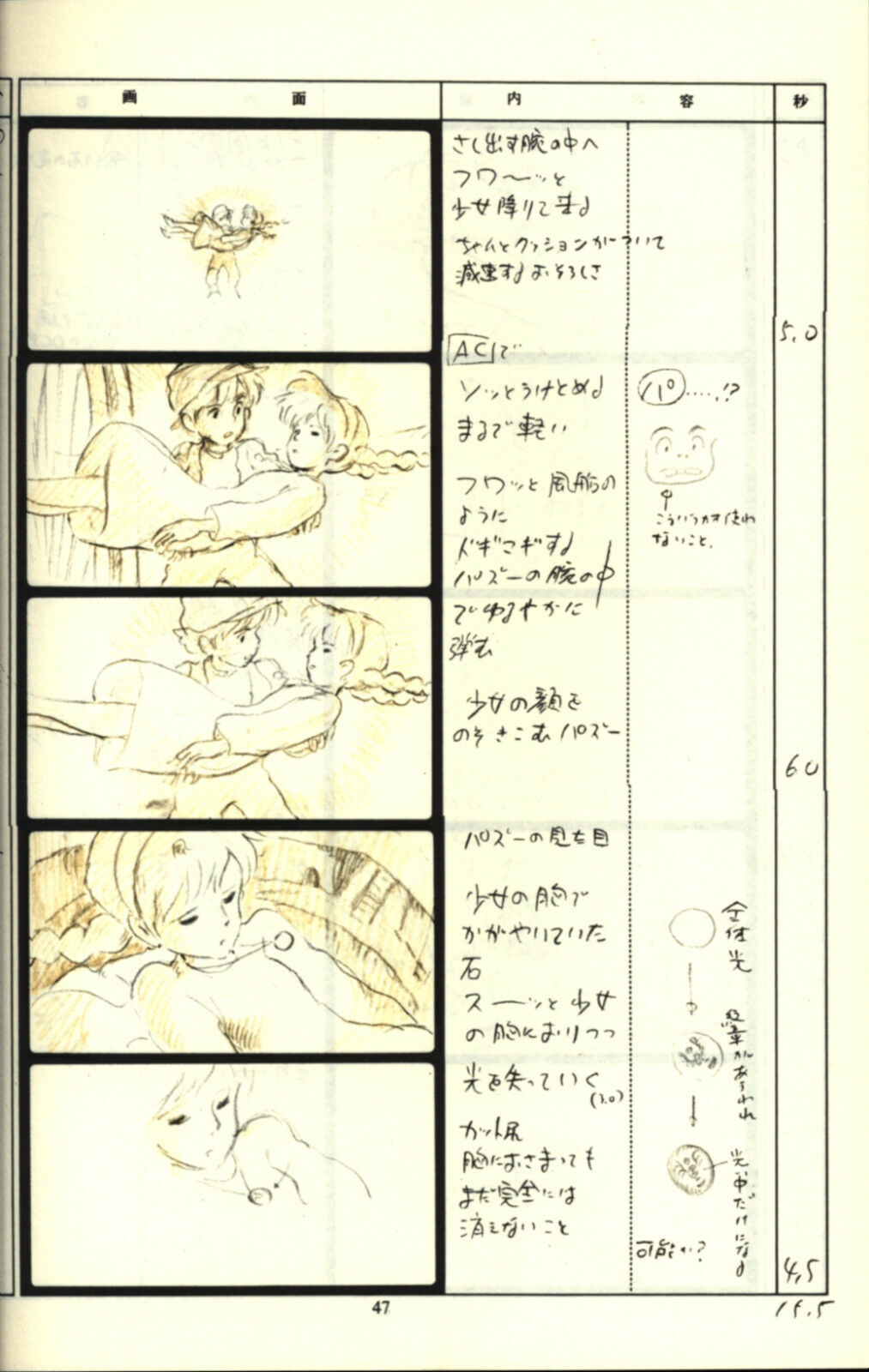 Laputa, Castle in the Sky : The Original Storyboards (Studio Ghibli Storyboards Vol. 2) First Printing