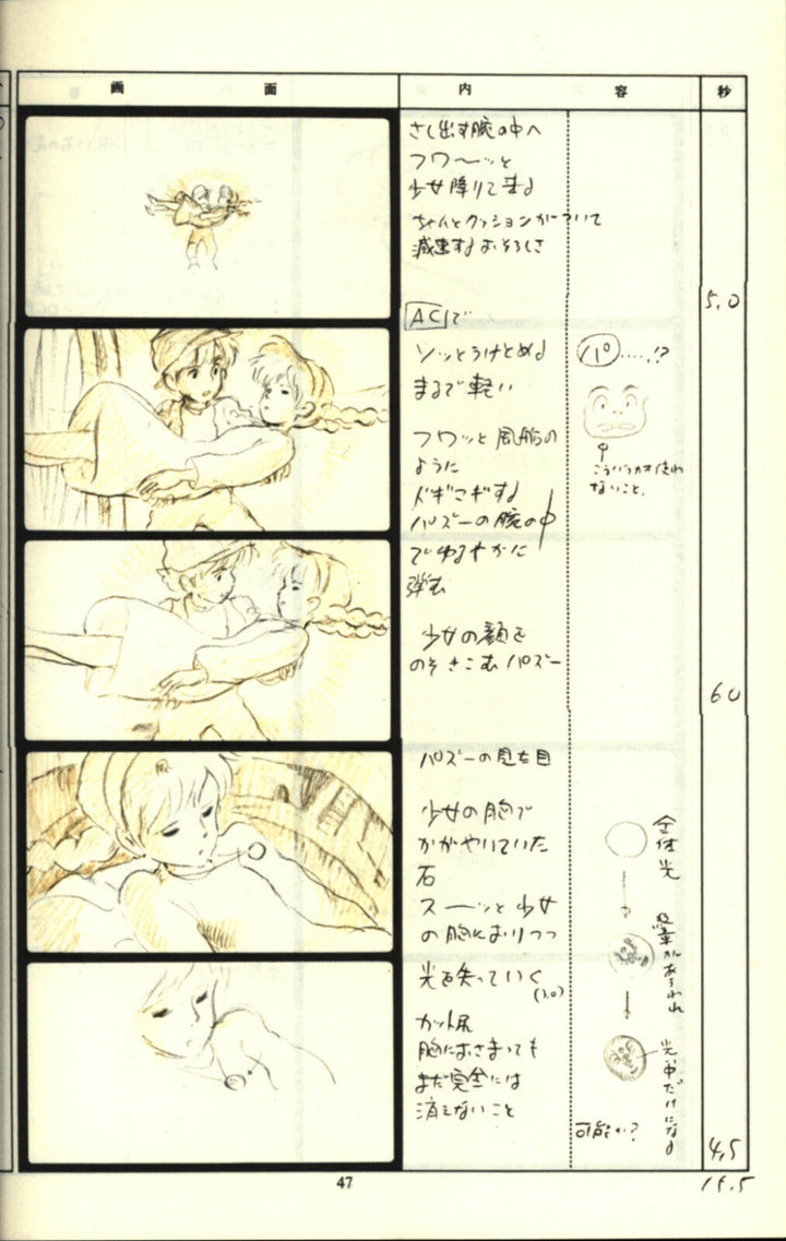 Laputa, Castle in the Sky : The Original Storyboards (Studio Ghibli Storyboards Vol. 2) First Printing