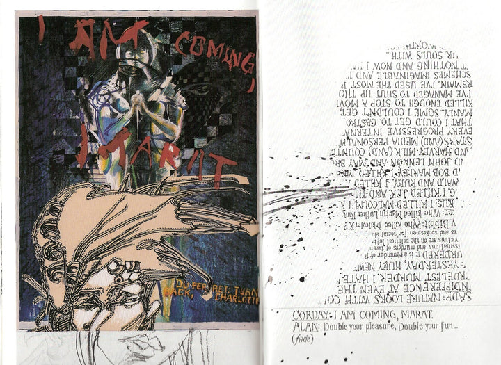 The Marat/Sade Journals - Inscribed with a drawing