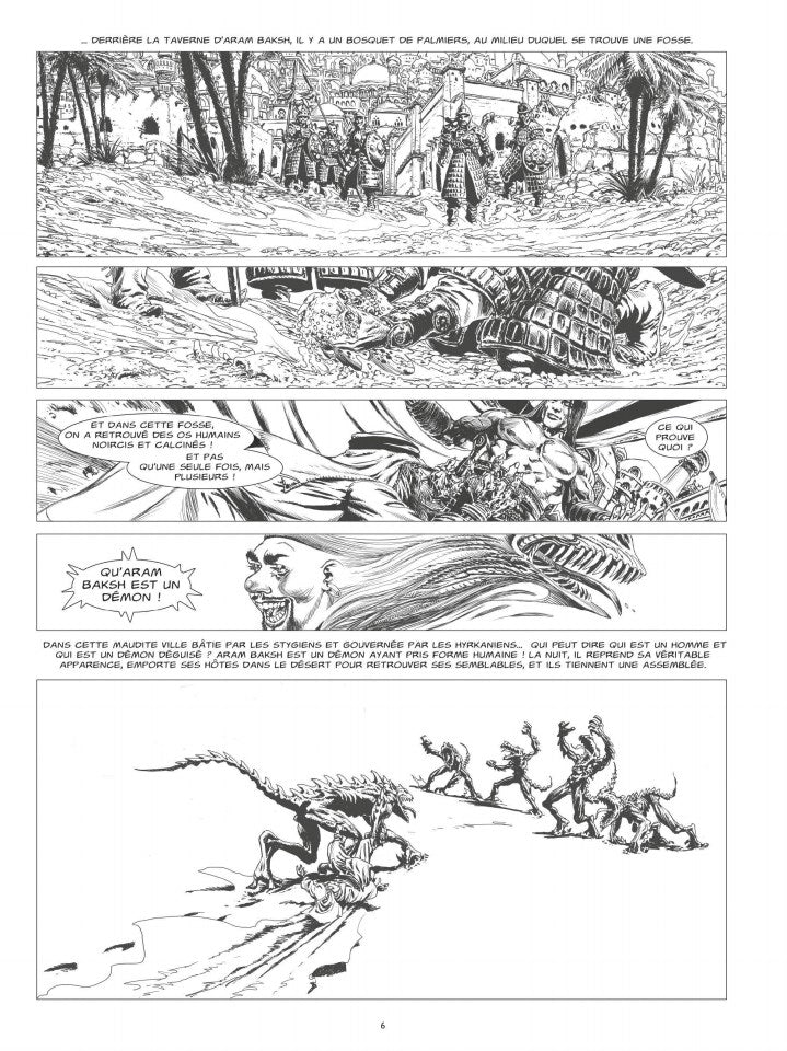 Conan le Cimmérien - Les Mangeurs d'hommes de Zamboula N&B: Edition Spéciale Noir & Blanc