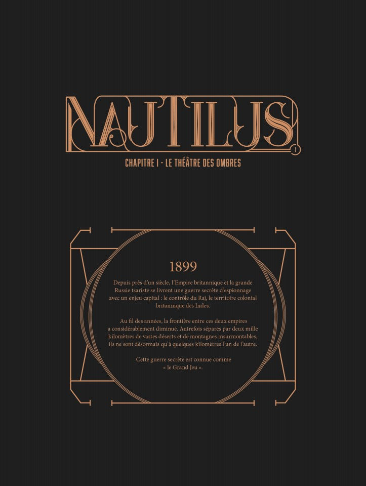 Nautilus Tome 1 - Le théâtre des ombres